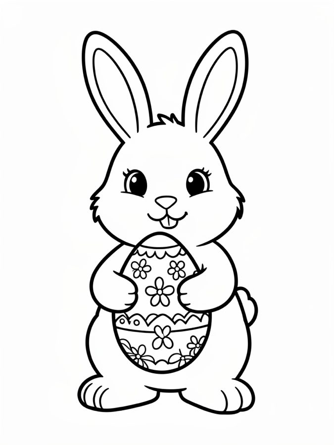 Easter Coloring Page
