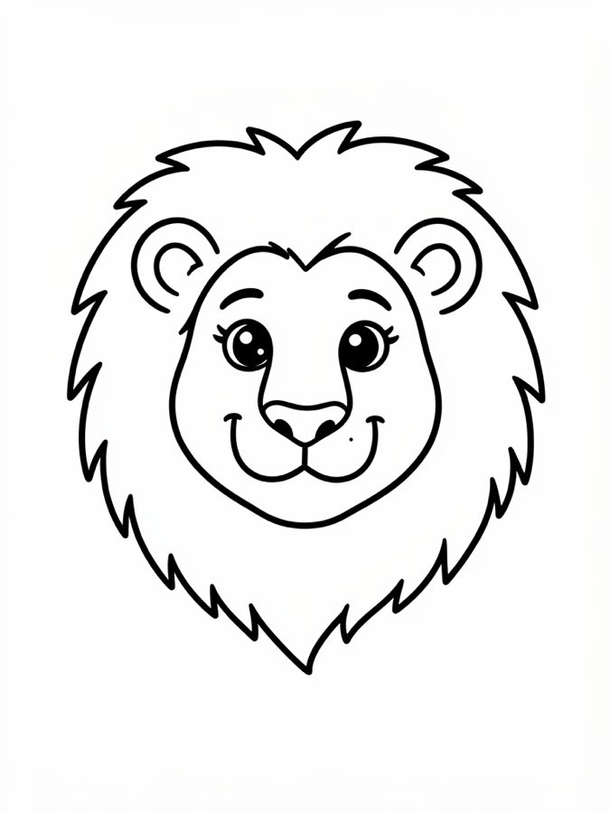 Lion Coloring Page