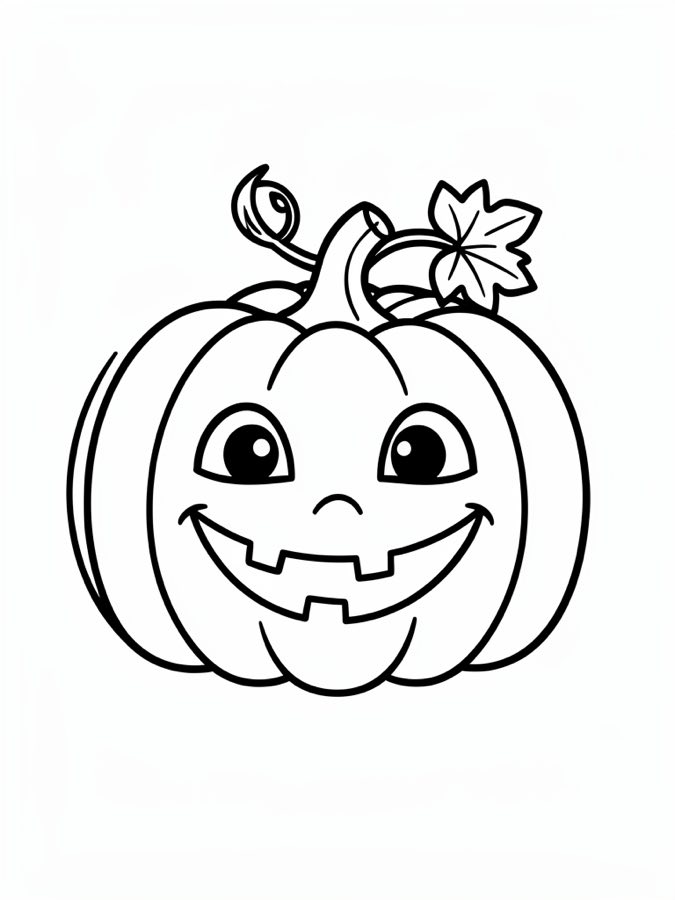 Pumpkin Coloring Page
